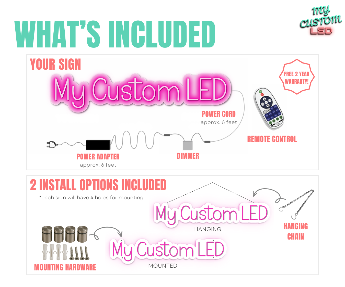 Custom Name Dolphin LED Neon Sign