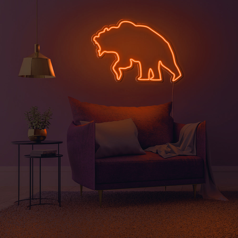 Bear Market Neon LED Sign