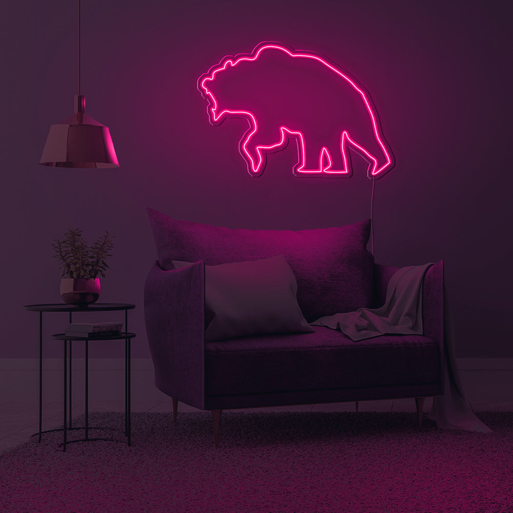 Bear Market Neon LED Sign