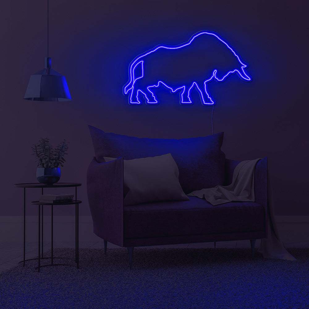 Bull Market Neon LED Sign