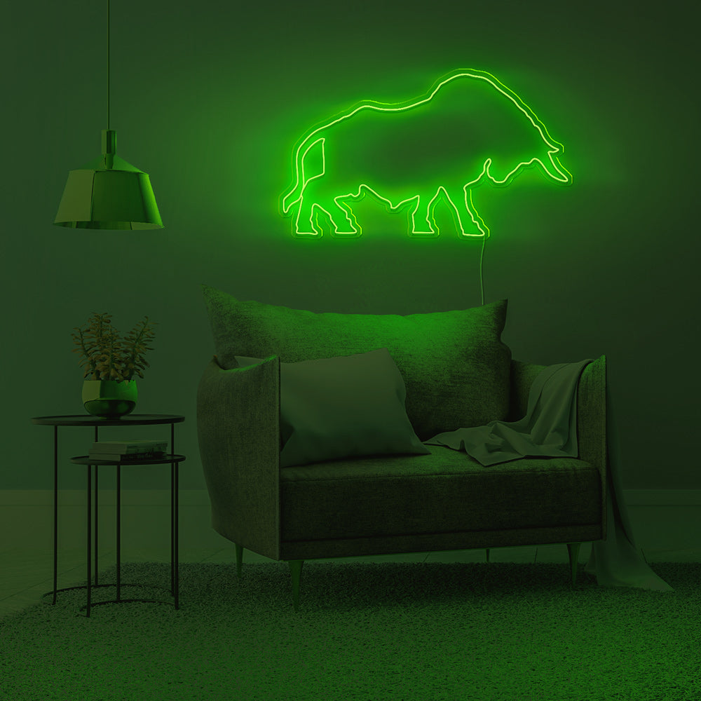 Bull Market Neon LED Sign