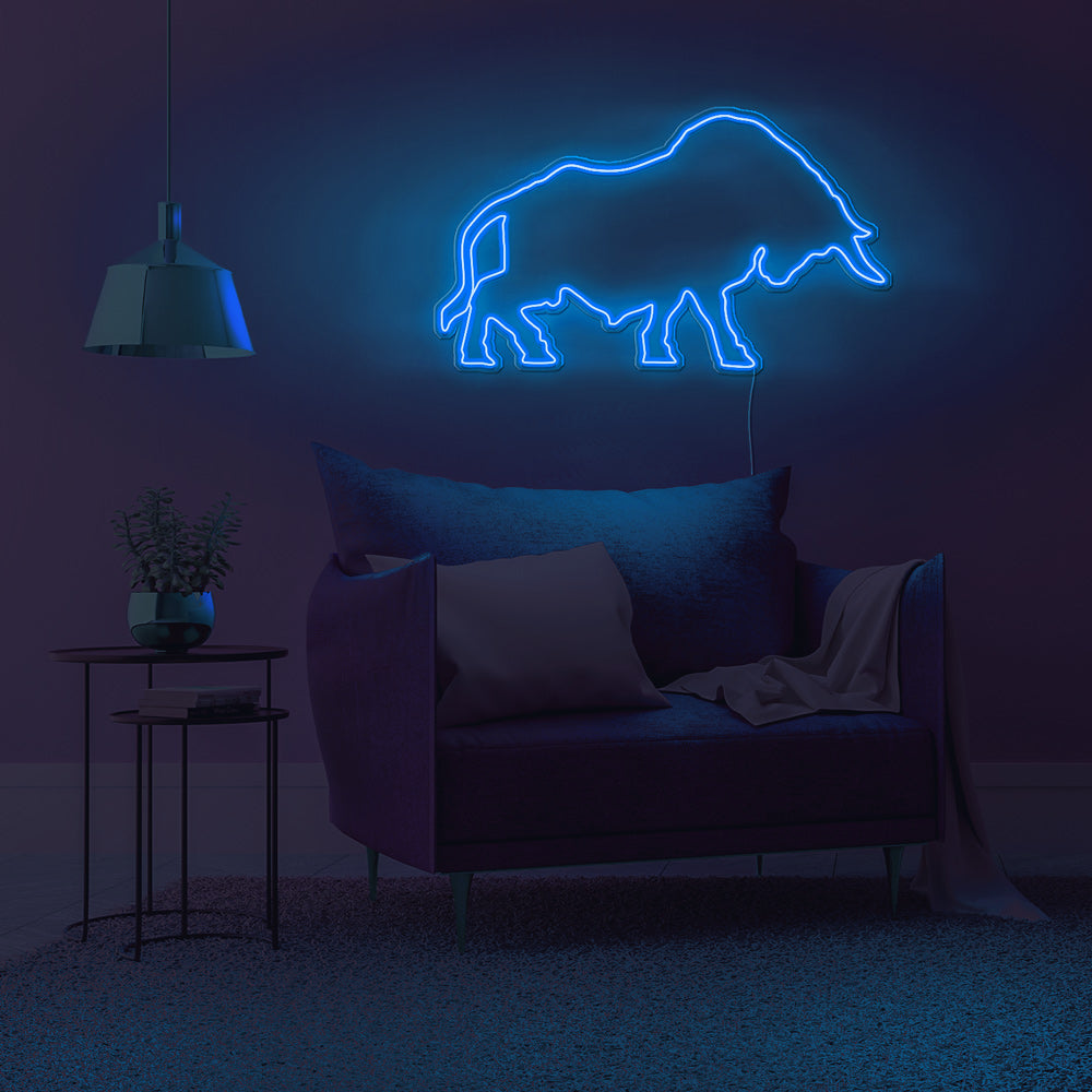 Bull Market Neon LED Sign