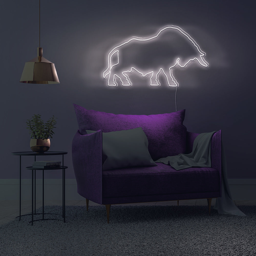 Bull Market Neon LED Sign