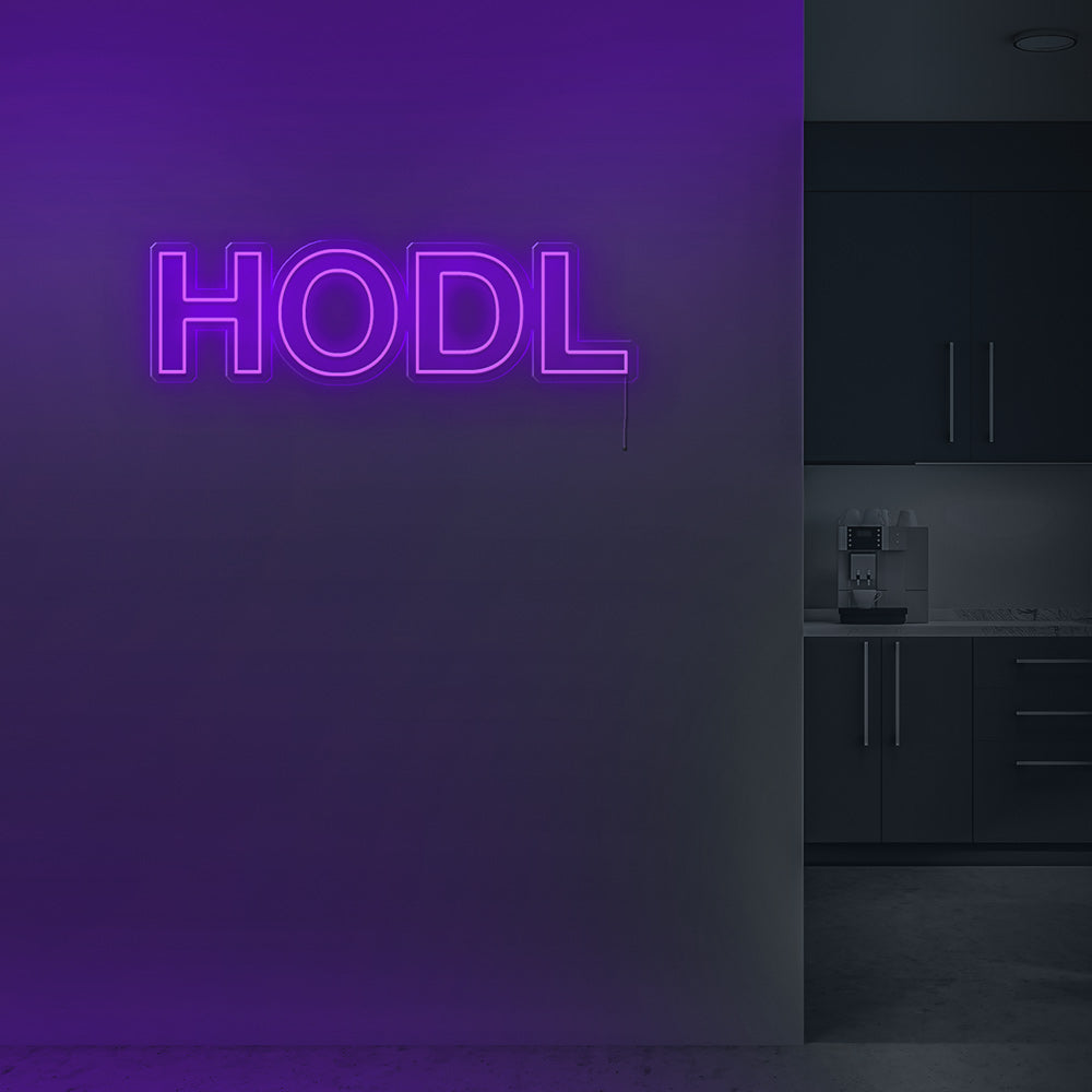 HODL Neon LED Sign