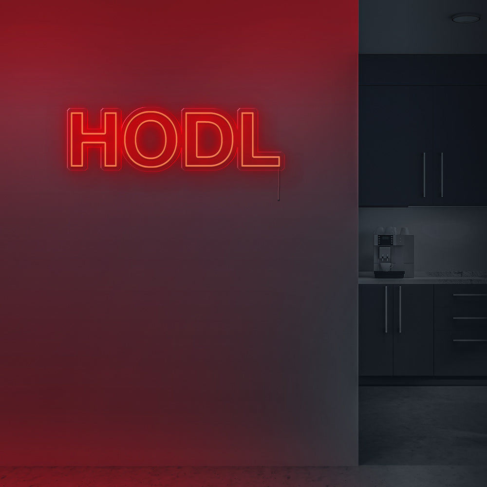 HODL Neon LED Sign