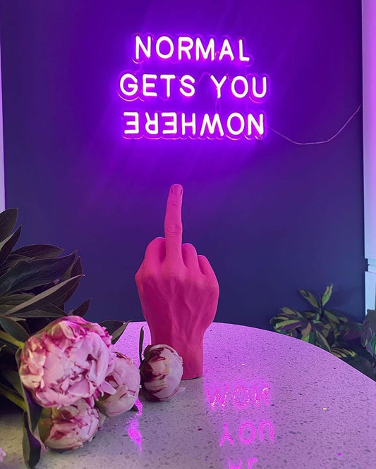 Normal Gets You Nowhere LED Neon Sign