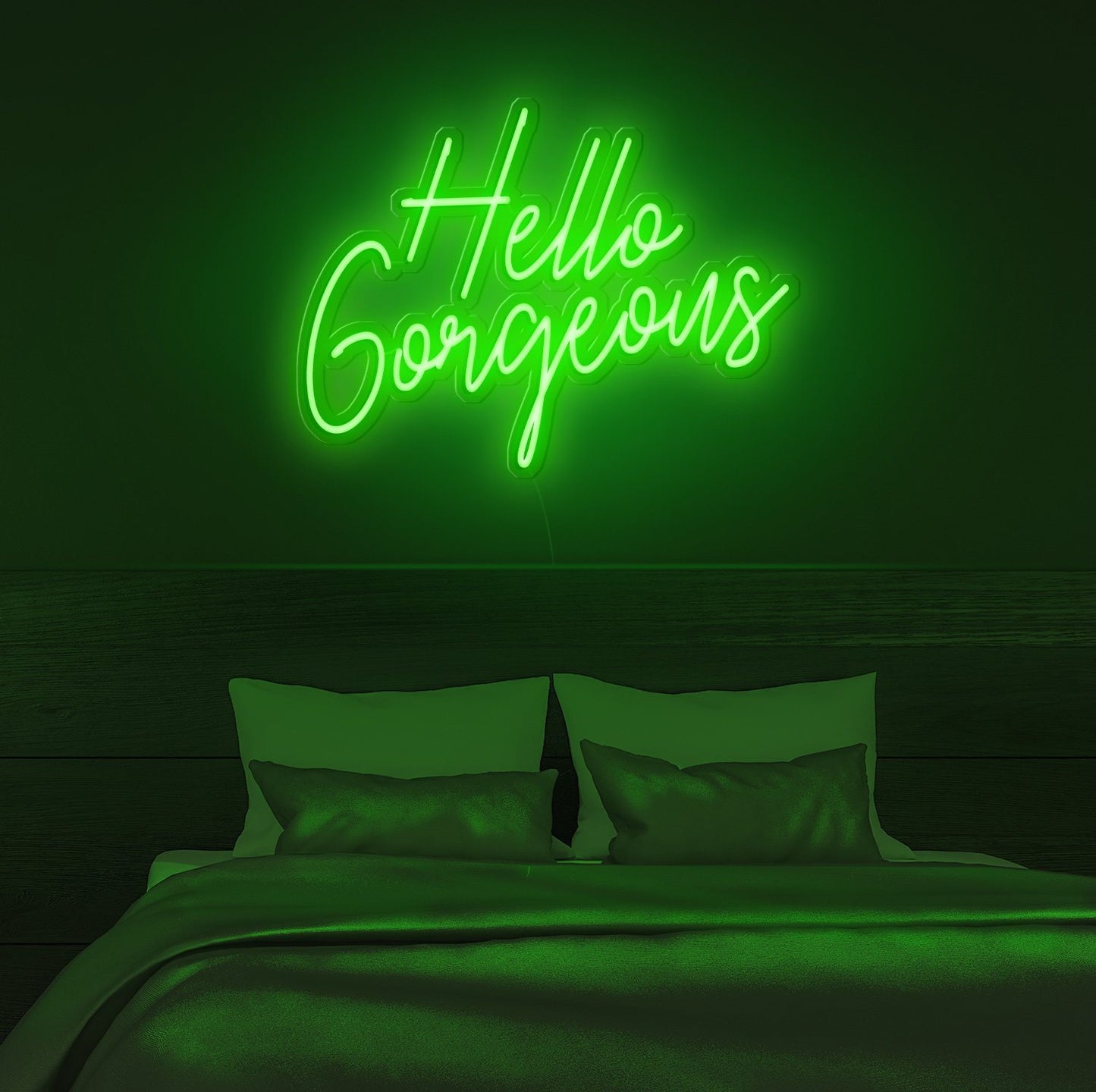Hello Gorgeous LED Neon Sign