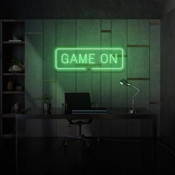 Game On LED Neon Sign