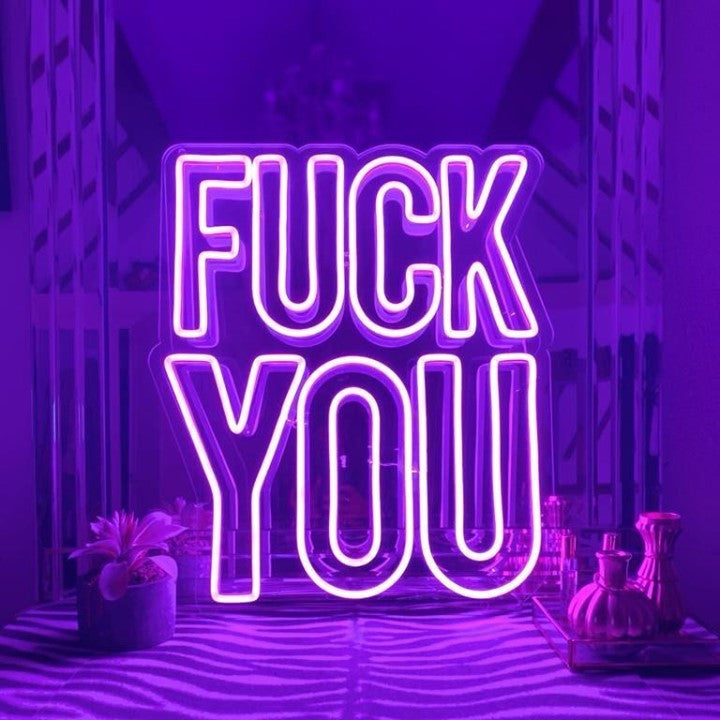 F**k You LED Neon Sign