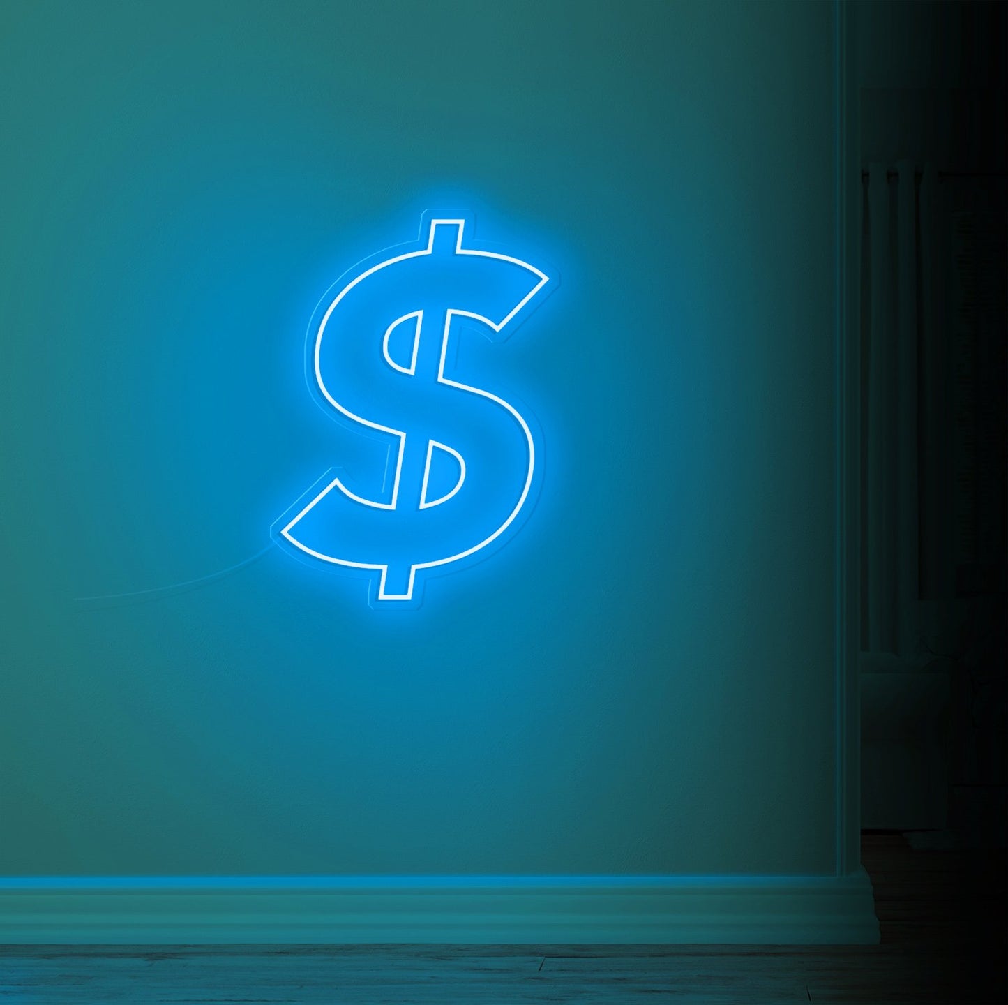 Dollar Sign LED Neon Sign