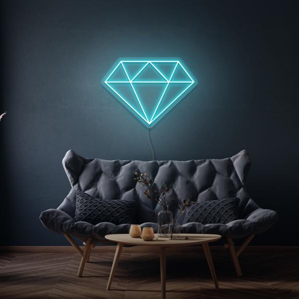 Diamond LED Neon Sign