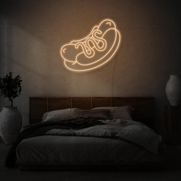 Hot Dog LED Neon Sign
