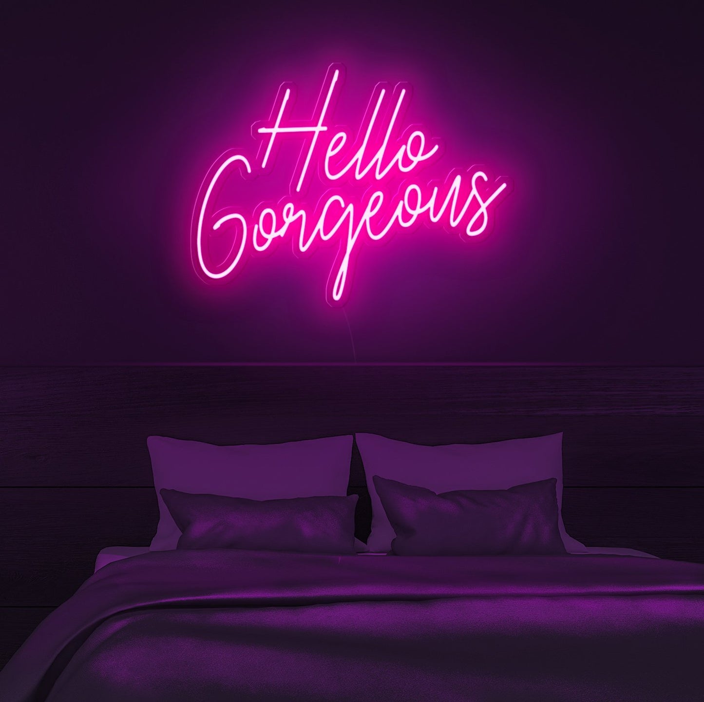 Hello Gorgeous LED Neon Sign