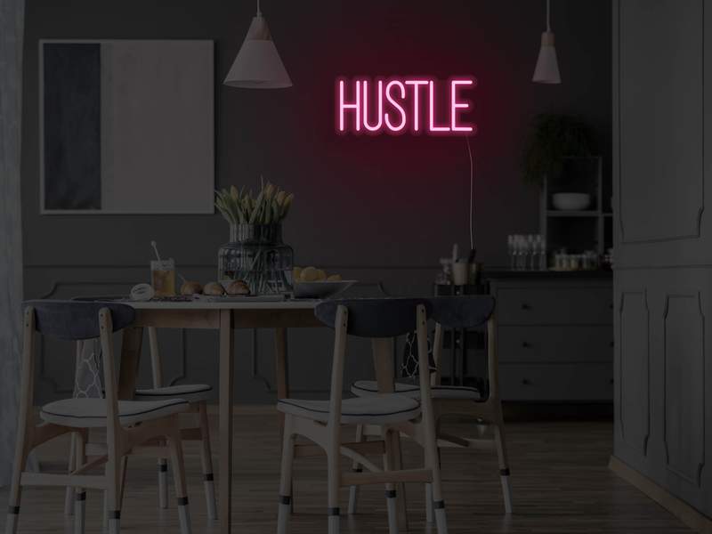 Hustle LED Neon Sign SK01