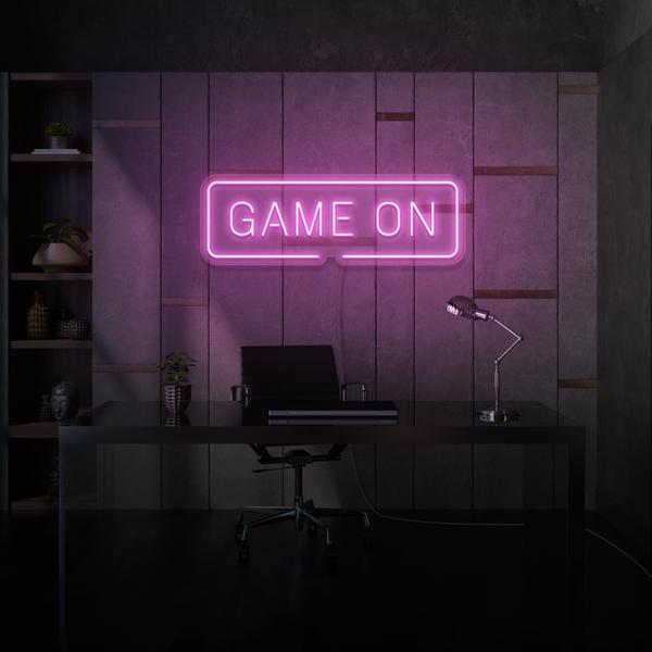 Game On LED Neon Sign