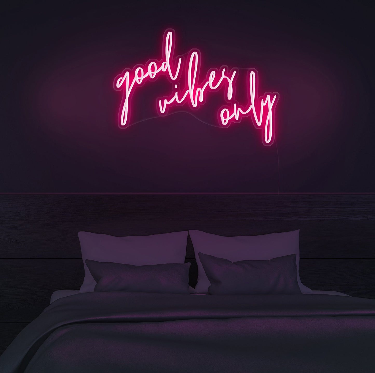 Good Vibes Only LED Neon Sign