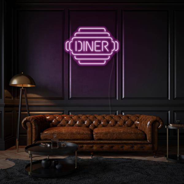 Vintage Style Diner LED Neon Sign