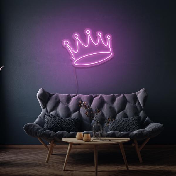 Crown LED Neon Sign