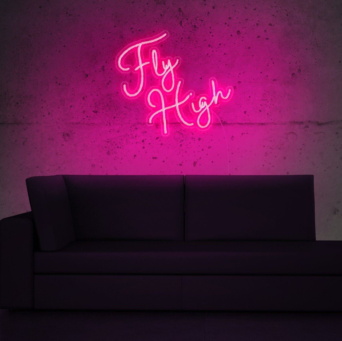 Fly High LED Neon Sign