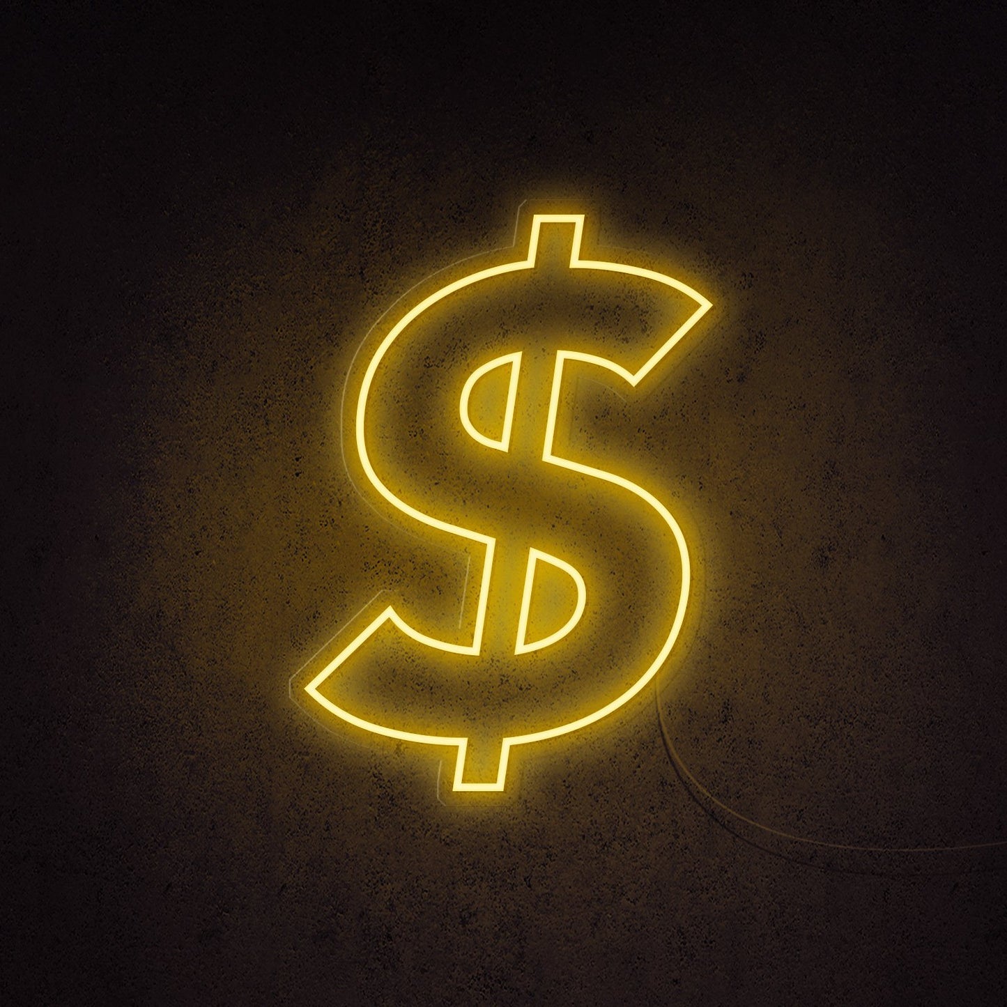 Dollar Sign LED Neon Sign