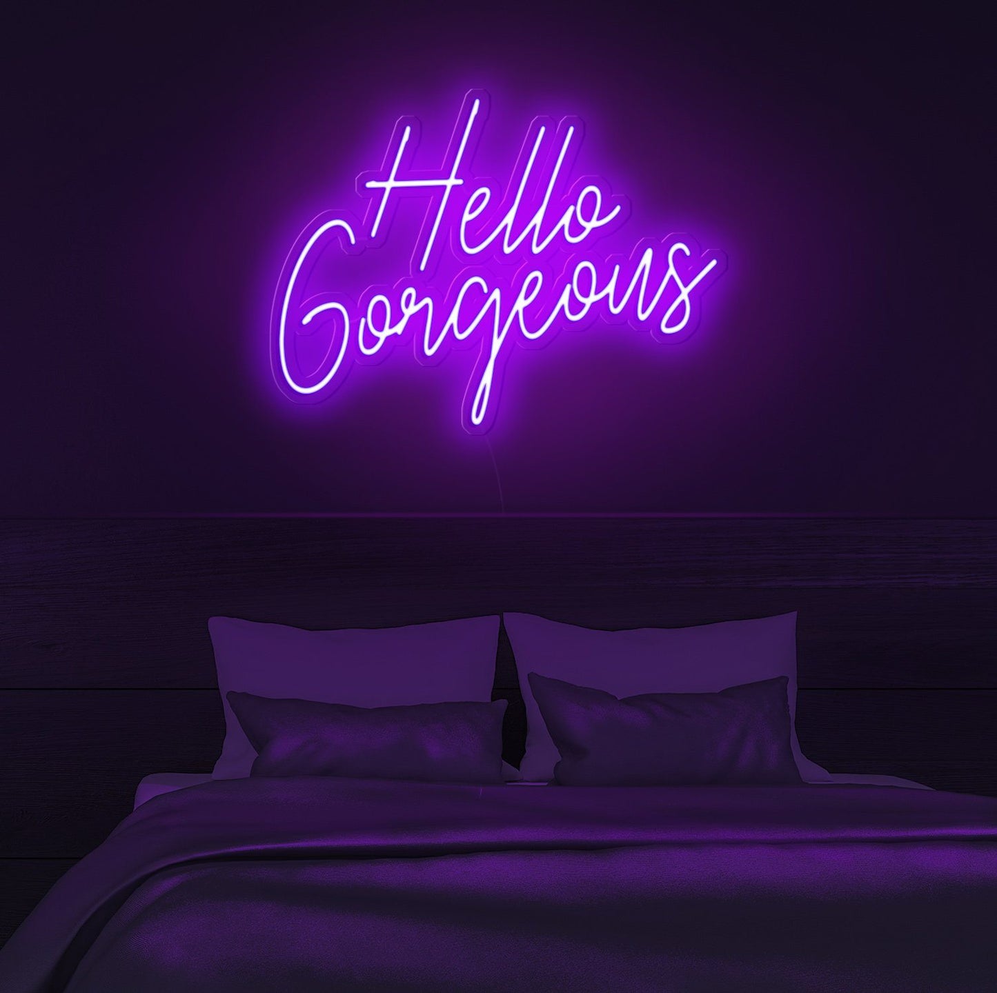 Hello Gorgeous LED Neon Sign
