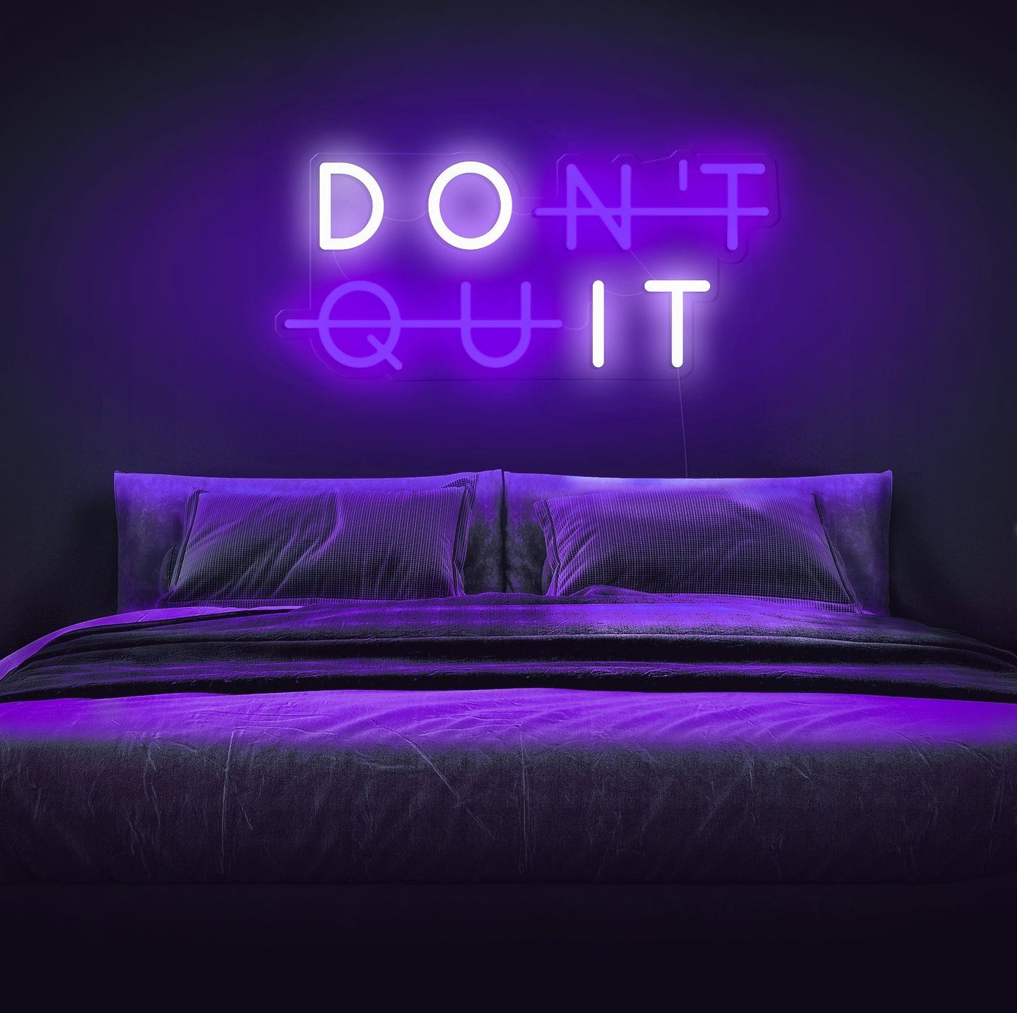 Don't Quit LED Neon Sign