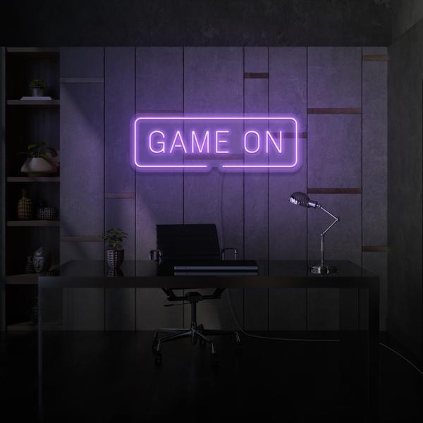 Game On LED Neon Sign