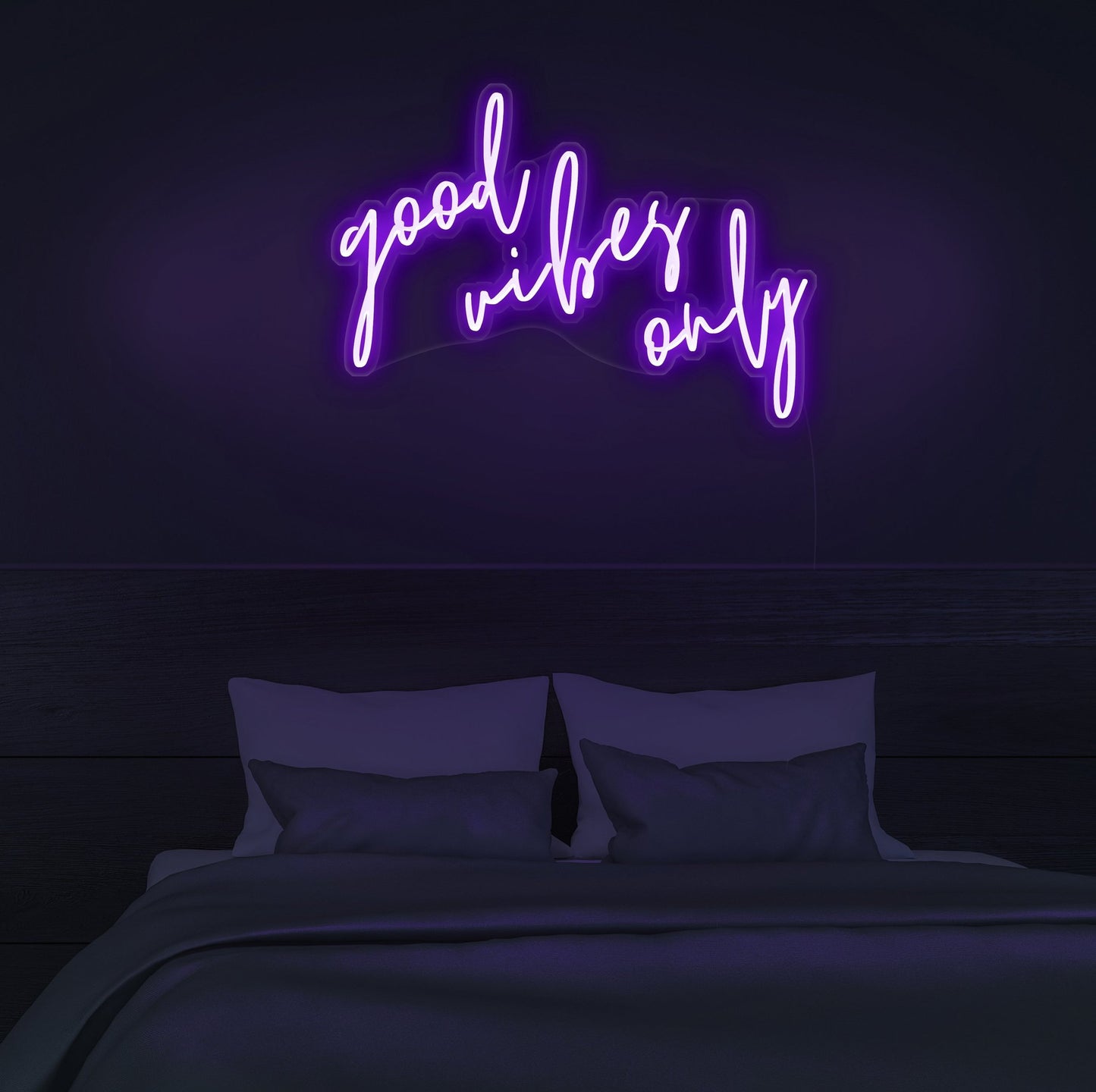 Good Vibes Only LED Neon Sign