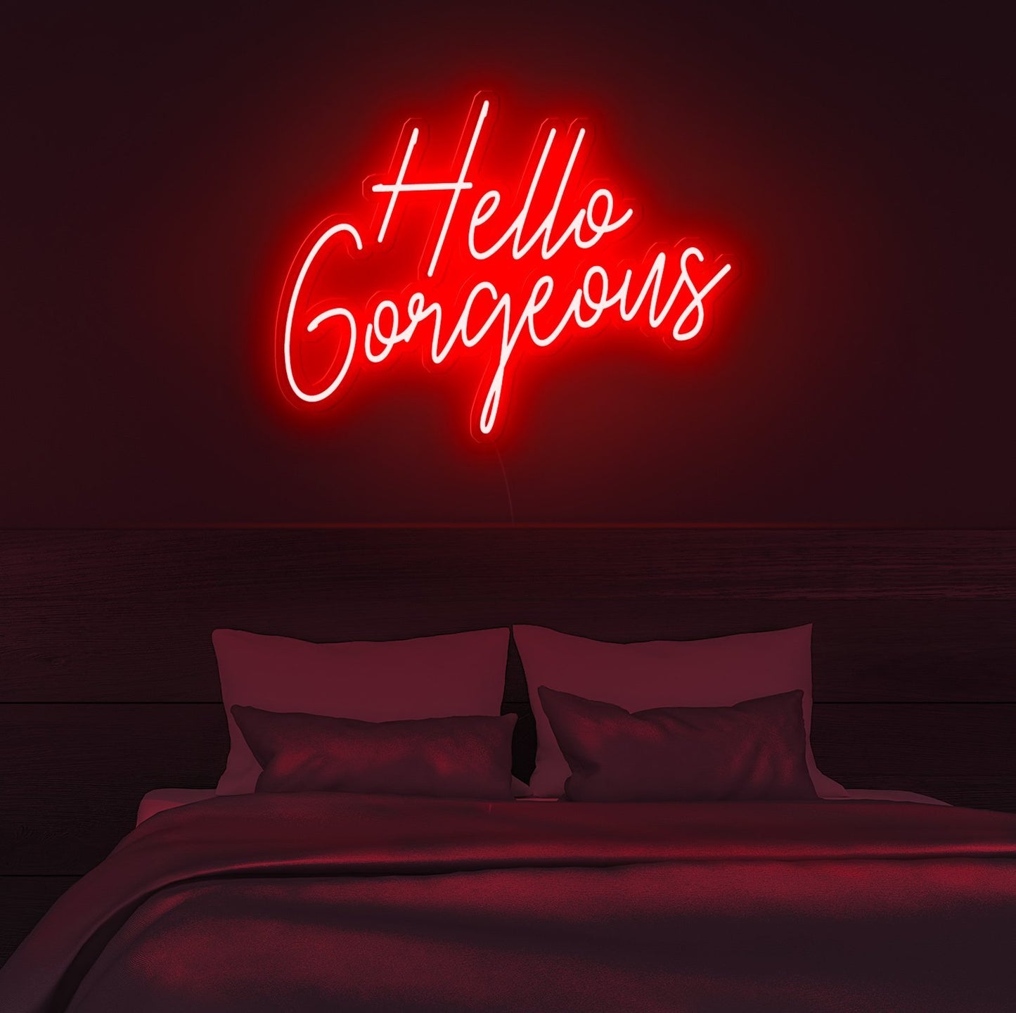 Hello Gorgeous LED Neon Sign