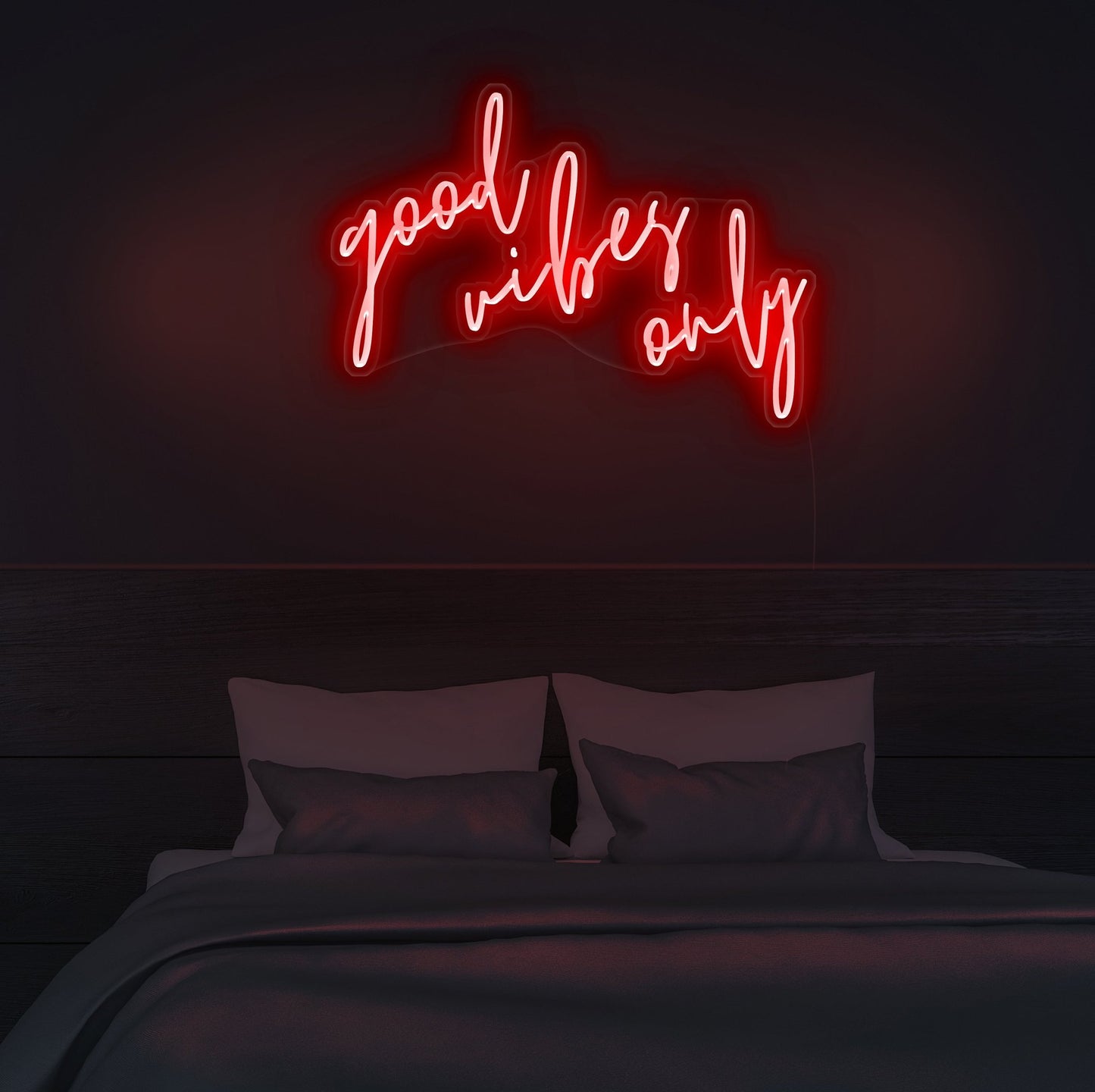 Good Vibes Only LED Neon Sign