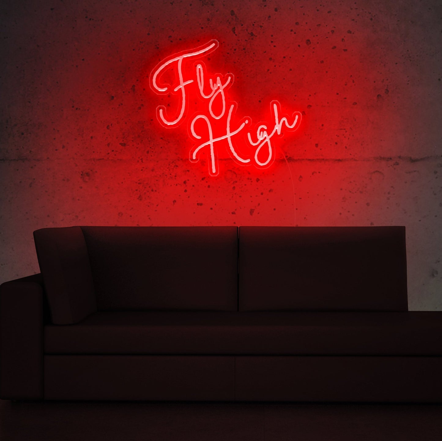 Fly High LED Neon Sign