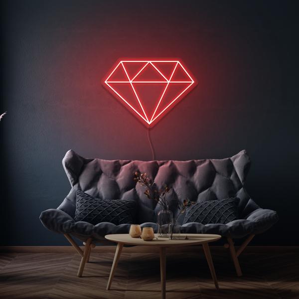 Diamond LED Neon Sign