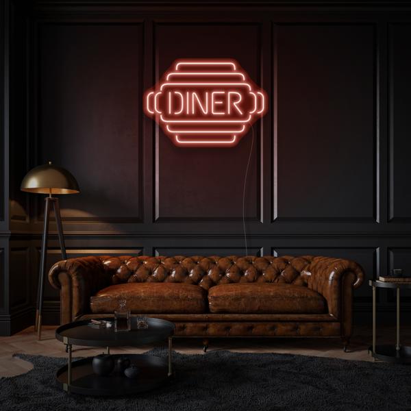 Vintage Style Diner LED Neon Sign