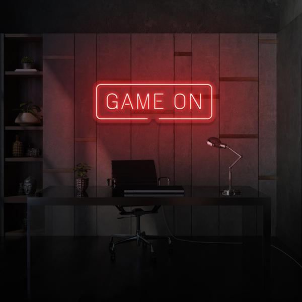 Game On LED Neon Sign