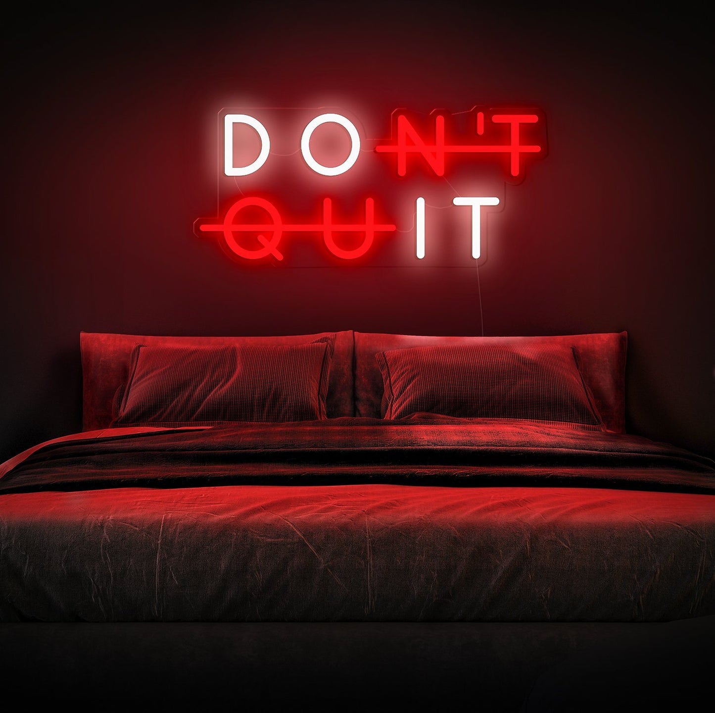 Don't Quit LED Neon Sign