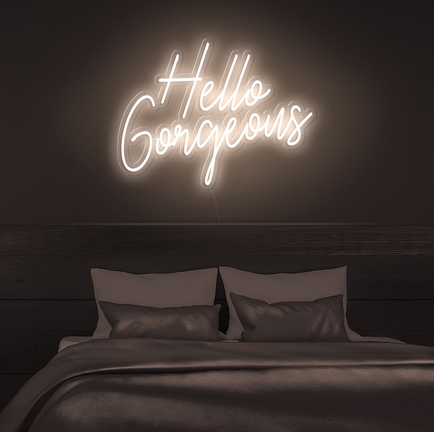 Hello Gorgeous LED Neon Sign