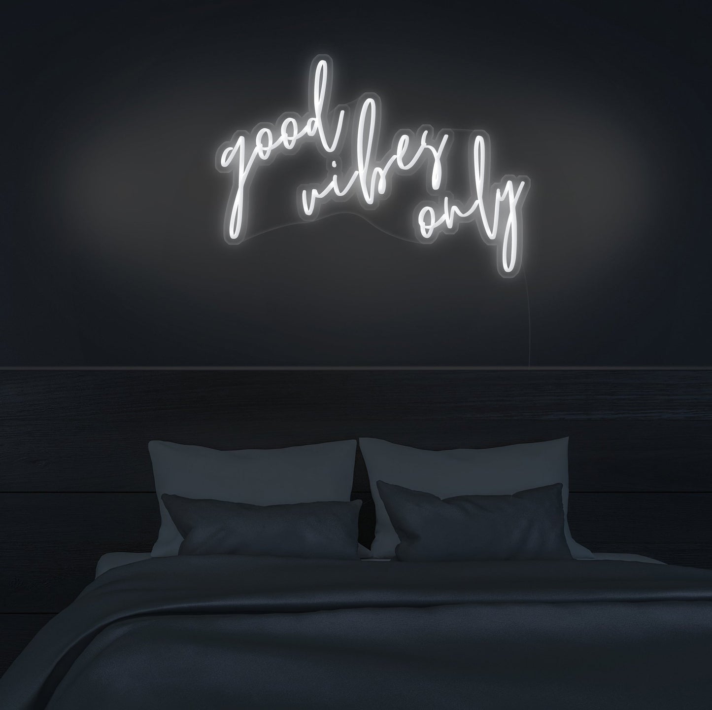 Good Vibes Only LED Neon Sign