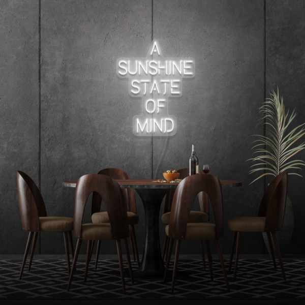 A Sunshine State of Mind LED Neon Sign