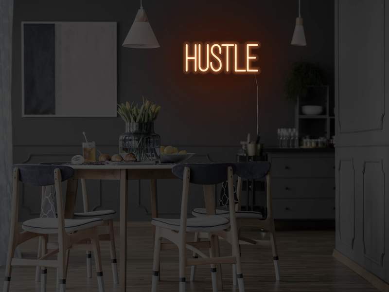 Hustle LED Neon Sign SK01