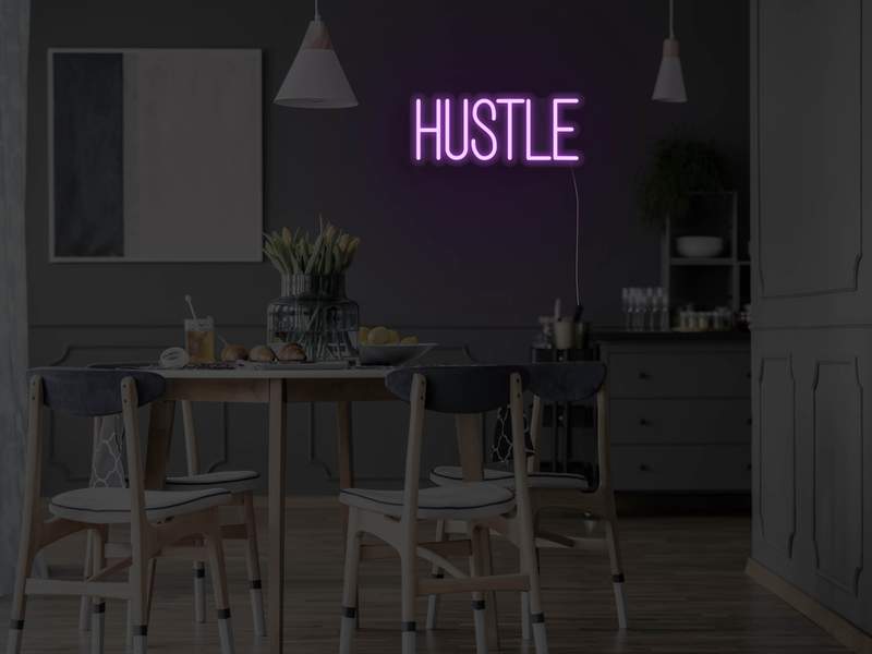 Hustle LED Neon Sign SK01