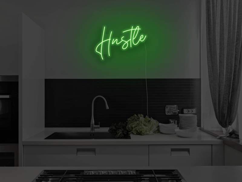 Hustle LED Neon Sign SK02