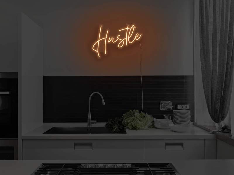 Hustle LED Neon Sign SK02