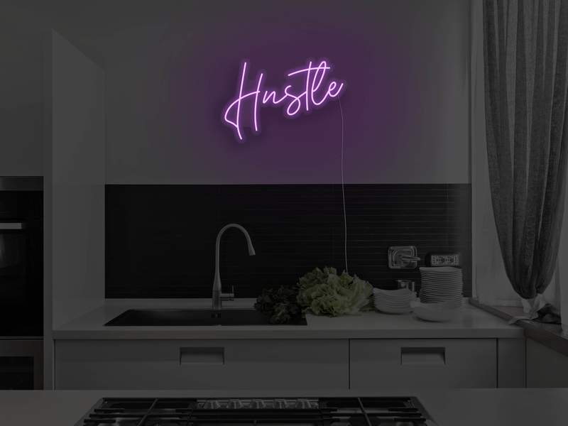 Hustle LED Neon Sign SK02