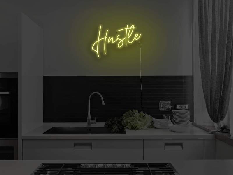 Hustle LED Neon Sign SK02