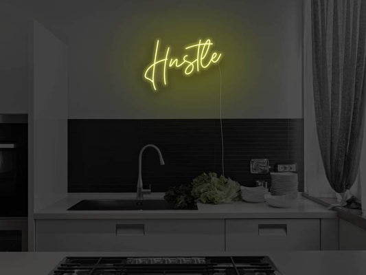 Hustle LED Neon Sign SK02