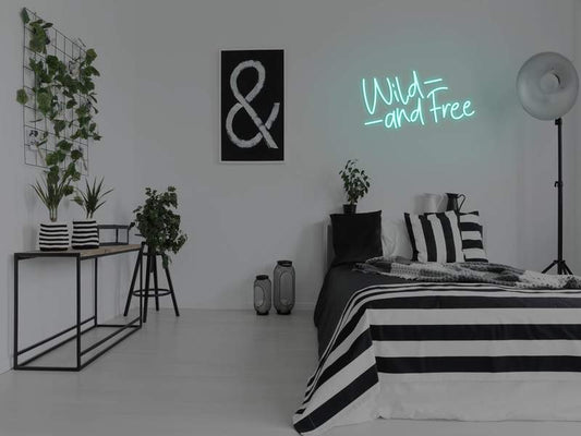Wild And Free LED Neon Sign