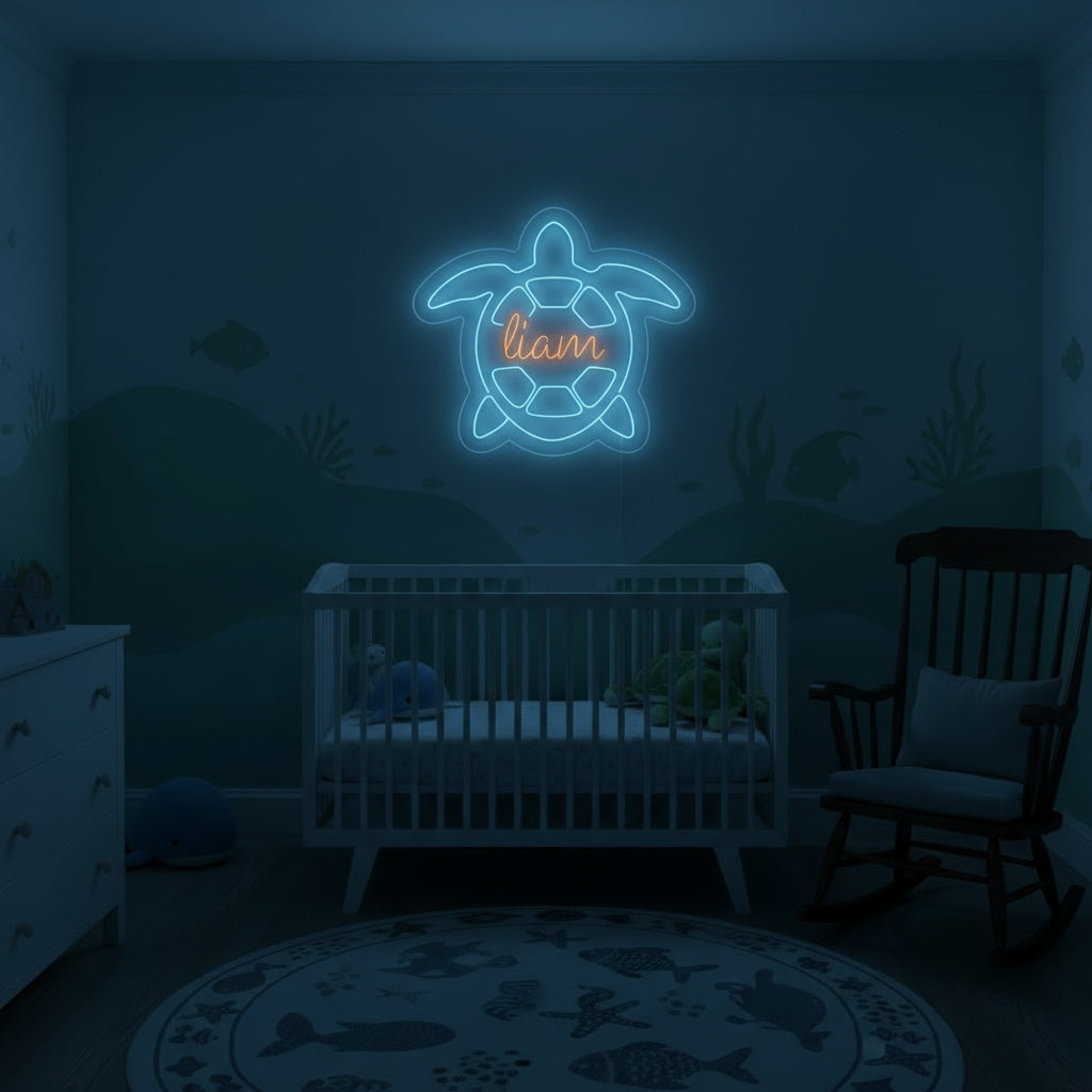 Custom Name Turtle LED Neon Sign