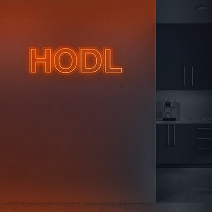 HODL Neon LED Sign