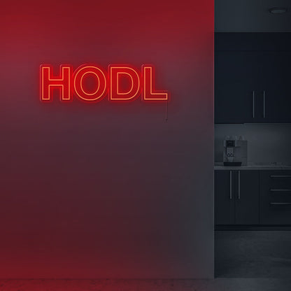 HODL Neon LED Sign