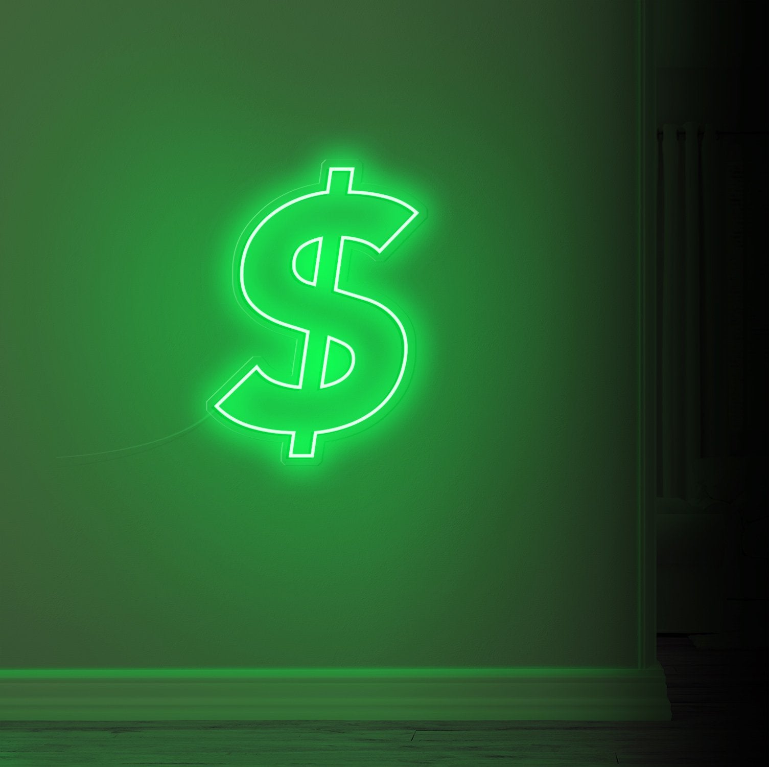 Dollar Sign LED Neon Sign – My Custom LED